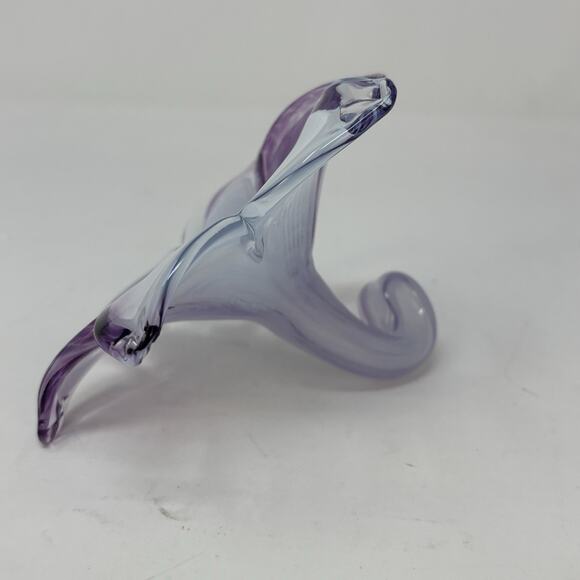 Pier 1 Glass Pumpkin Murano Style Lily Cottagecore Halloween Fall Autumn Home - Picture 8 of 9